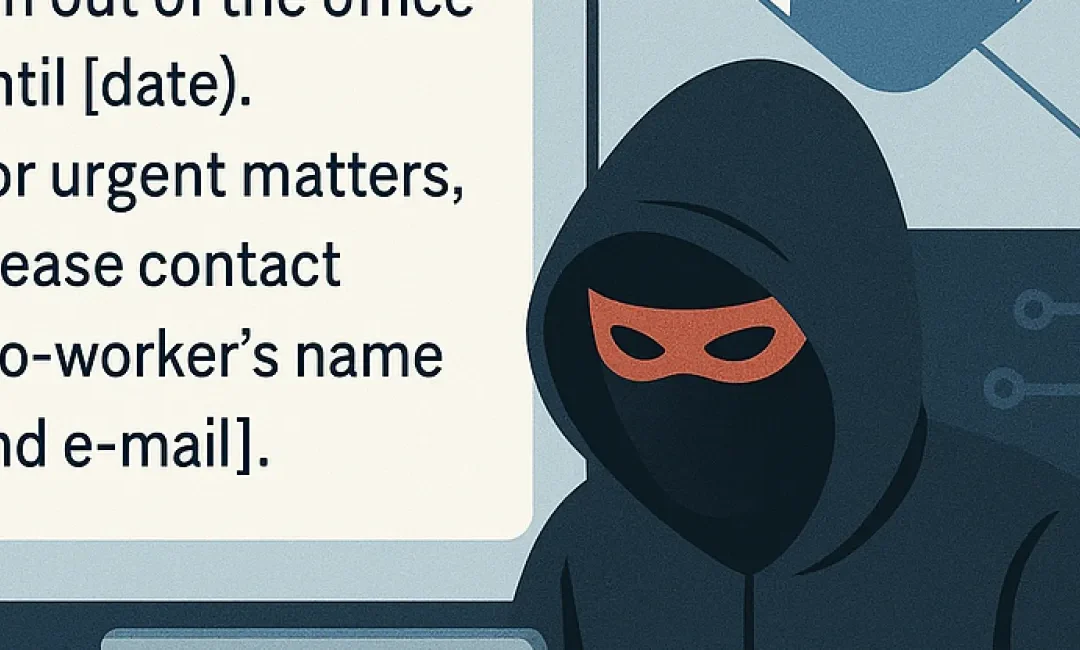 Your Vacation Auto-Reply Might Be A Hacker’s Favorite E-mail